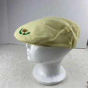 Dromoland Golf Country Club Yellow Newsboy Cabbie Size L Shandon Cap Ireland